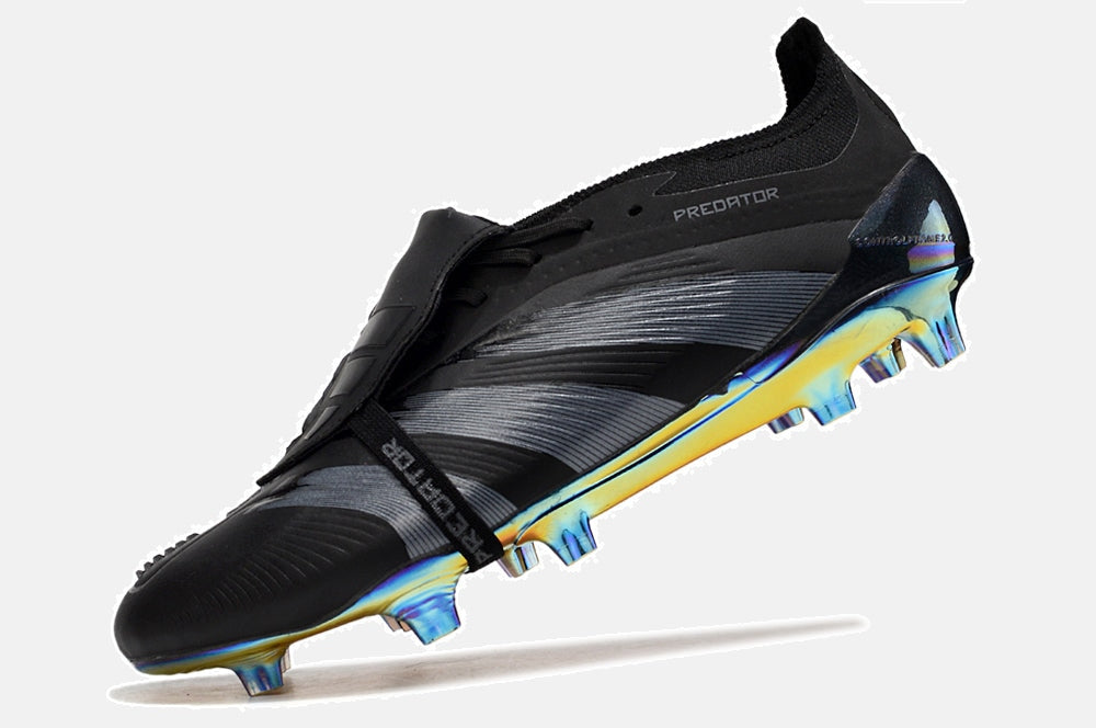 Chuteira Adidas Predator Elite Tongue FG - Preta - detalhe