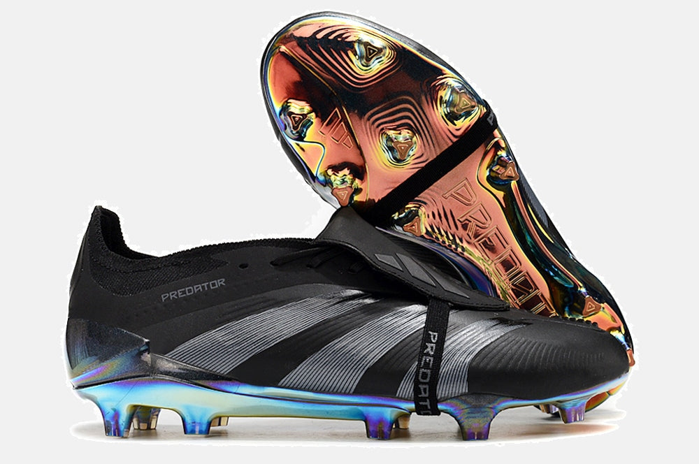 Chuteira Adidas Predator Elite Tongue FG - Preta - imagem 7