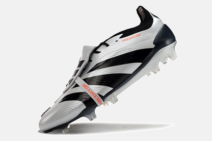 Chuteira Adidas Predator Elite Tongue FG - Preta e Branca - imagem 5