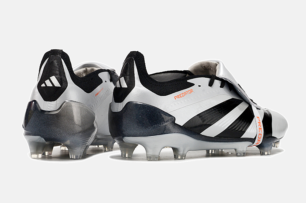 Chuteira Adidas Predator Elite Tongue FG - Preta e Branca - imagem 4