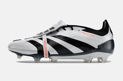 Chuteira Adidas Predator Elite Tongue FG - Preta e Branca - imagem 7