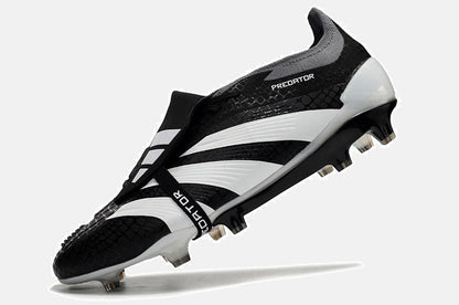 Chuteira Adidas Predator Elite Tongue FG - Preta e Branca - imagem 4