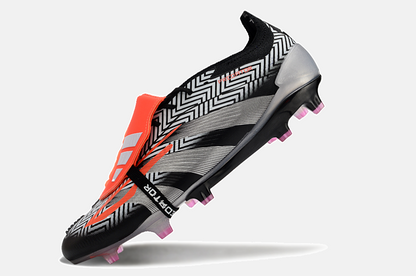 Chuteira Adidas Predator Elite Tongue FG - Preta e Cinza - imagem 5