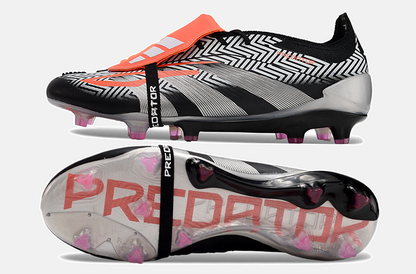 Chuteira Adidas Predator Elite Tongue FG - Preta e Cinza - imagem 7