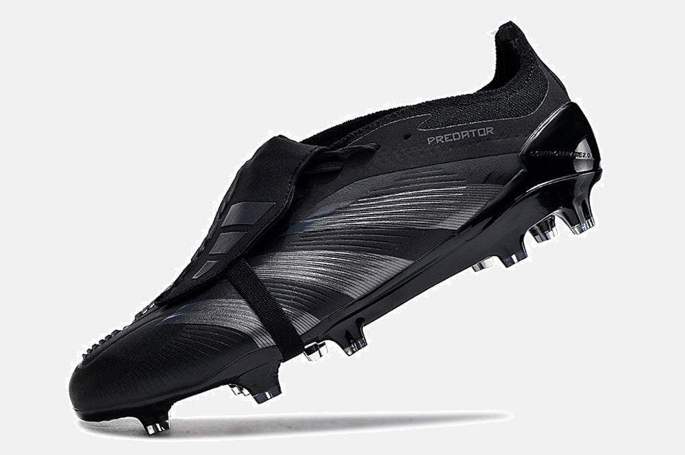Chuteira Adidas Predator Elite Tongue FG - Preta - detalhe