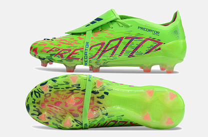 Chuteira Adidas Predator Elite Tongue FG - Verde - detalhe