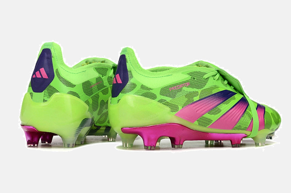 Chuteira Adidas Predator Elite Tongue FG - Verde - detalhe