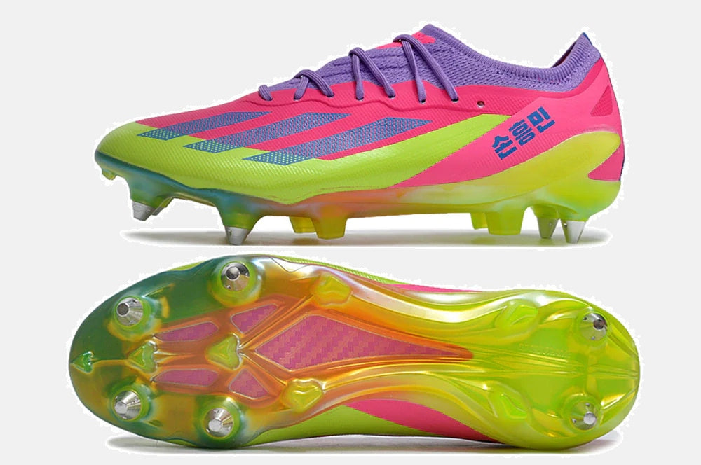 Chuteira Adidas X CrazyFast.1 SON SG - vista traseira