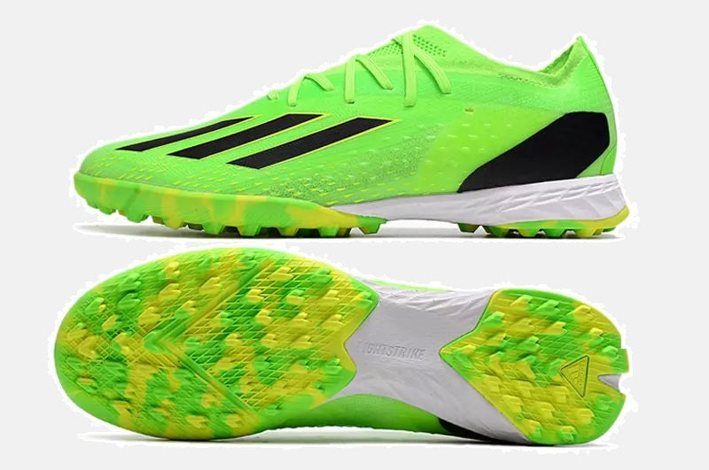 Chuteira Society Adidas X Speedportal.1 TF - vista traseira
