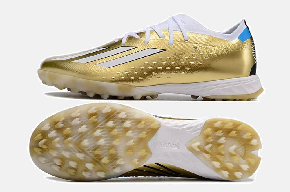 Chuteira Society Adidas X Speedportal.1 TF - vista traseira
