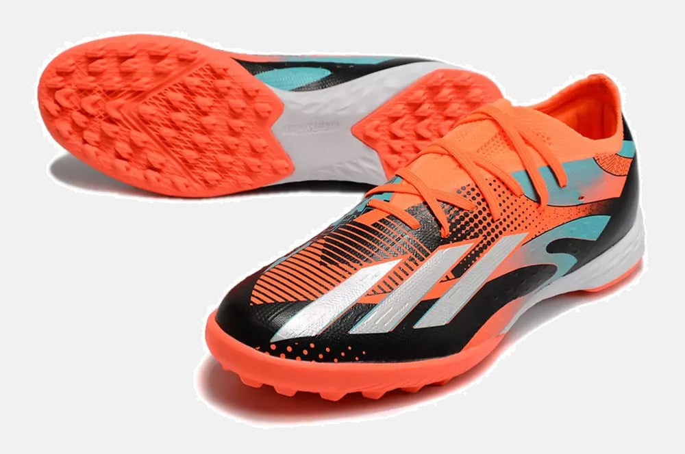 Chuteira Society Adidas X Speedportal.1 TF - vista traseira