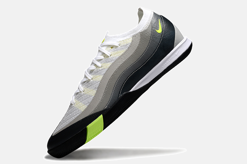 Chuteira Futsal Nike Mercurial Air Zoom Vapor 16 Air Max 95 IC - Branca, Cinza e Preta - imagem 5