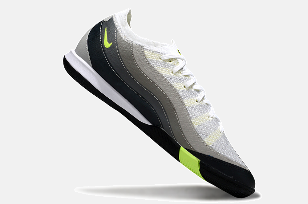 Chuteira Futsal Nike Mercurial Air Zoom Vapor 16 Air Max 95 IC - Branca, Cinza e Preta - imagem 6