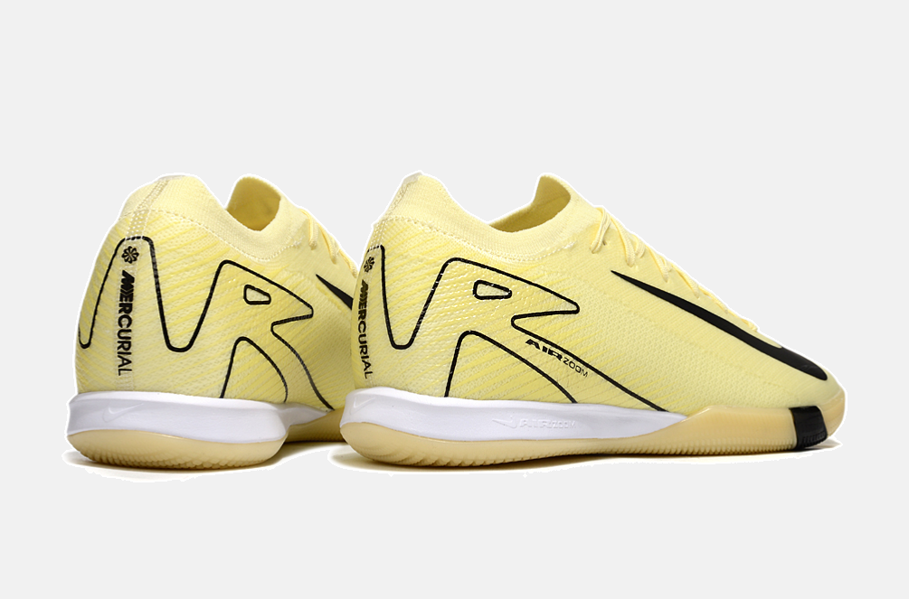 Chuteira Futsal Nike Mercurial Air Zoom Vapor 16 IC - Amarela e Preta - imagem 7