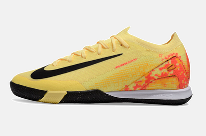 Chuteira Futsal Nike Mercurial Air Zoom Vapor 16 IC - Amarela, Laranja e Preta - imagem 4