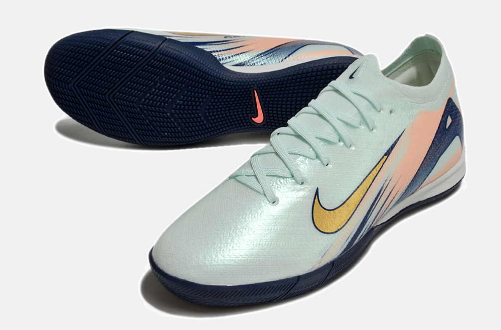 Chuteira Futsal Nike Mercurial Air Zoom Vapor 16 IC - Azul - detalhe