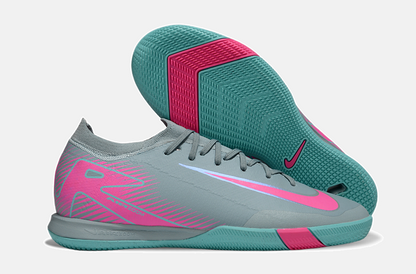 Chuteira Futsal Nike Mercurial Air Zoom Vapor 16 IC - Azul e Rosa - imagem 8