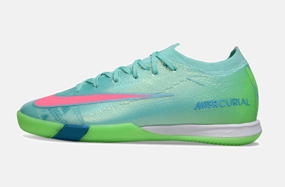 Chuteira Futsal Nike Mercurial Air Zoom Vapor 16 IC - Azul e Verde - imagem 4