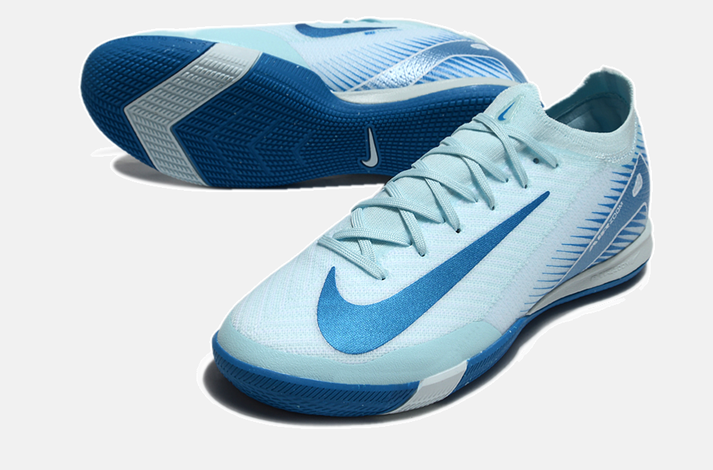 Chuteira Futsal Nike Mercurial Air Zoom Vapor 16 IC - Azul - detalhe