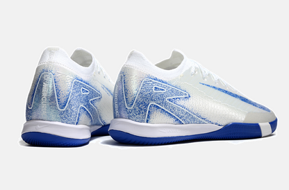 Chuteira Futsal Nike Mercurial Air Zoom Vapor 16 IC -  Branca e Azul - imagem 7