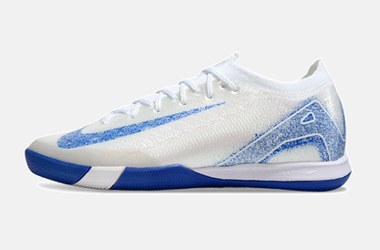 Chuteira Futsal Nike Mercurial Air Zoom Vapor 16 IC -  Branca e Azul - imagem 4