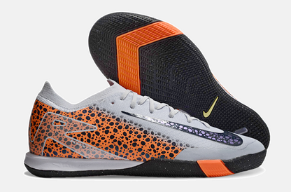 Chuteira Futsal Nike Mercurial Air Zoom Vapor 16 IC - Cinza e Laranja - imagem 8