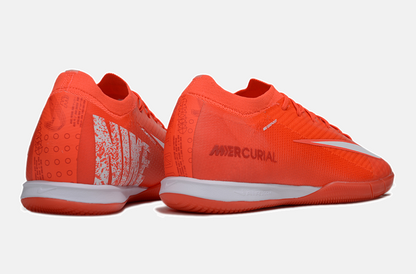 Chuteira Futsal Nike Mercurial Air Zoom Vapor 16 IC - Laranja e Branca - imagem 7
