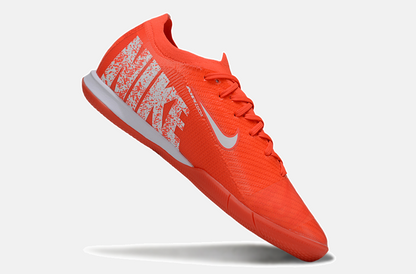 Chuteira Futsal Nike Mercurial Air Zoom Vapor 16 IC - Laranja e Branca - imagem 6