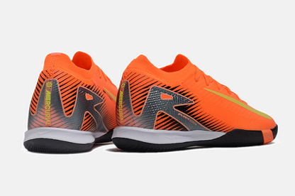 Chuteira Futsal Nike Mercurial Air Zoom Vapor 16 IC -  Laranja, Preta e Verde - imagem 7