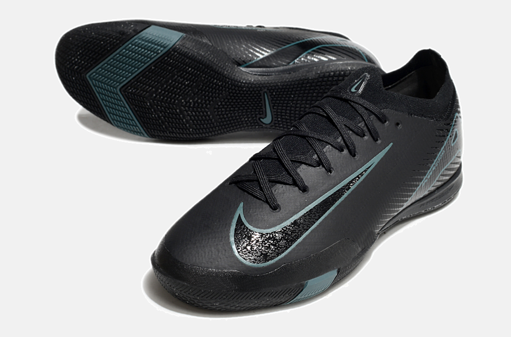 Chuteira Futsal Nike Mercurial Air Zoom Vapor 16 IC - Preta - detalhe