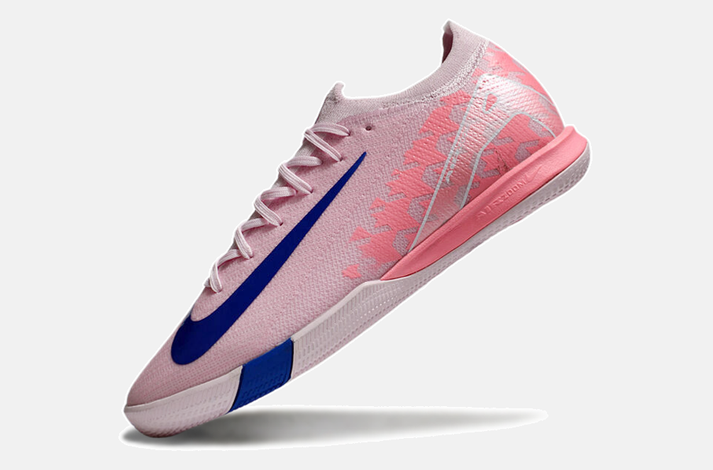 Chuteira Futsal Nike Mercurial Air Zoom Vapor 16 IC - Rosa e Azul - imagem 5