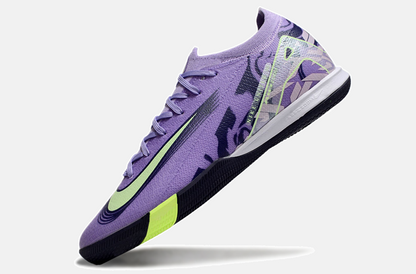 Chuteira Futsal Nike Mercurial Air Zoom Vapor 16 IC - Roxa e Verde - imagem 5