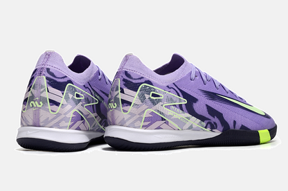 Chuteira Futsal Nike Mercurial Air Zoom Vapor 16 IC - Roxa e Verde - imagem 7
