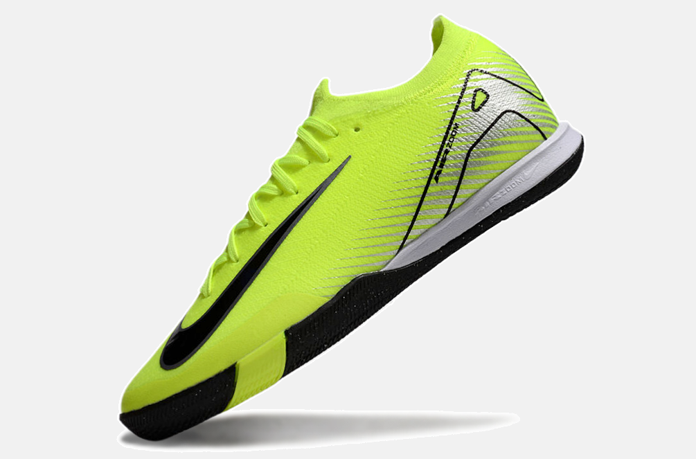 Chuteira Futsal Nike Mercurial Air Zoom Vapor 16 IC - Verde e Preta - imagem 5