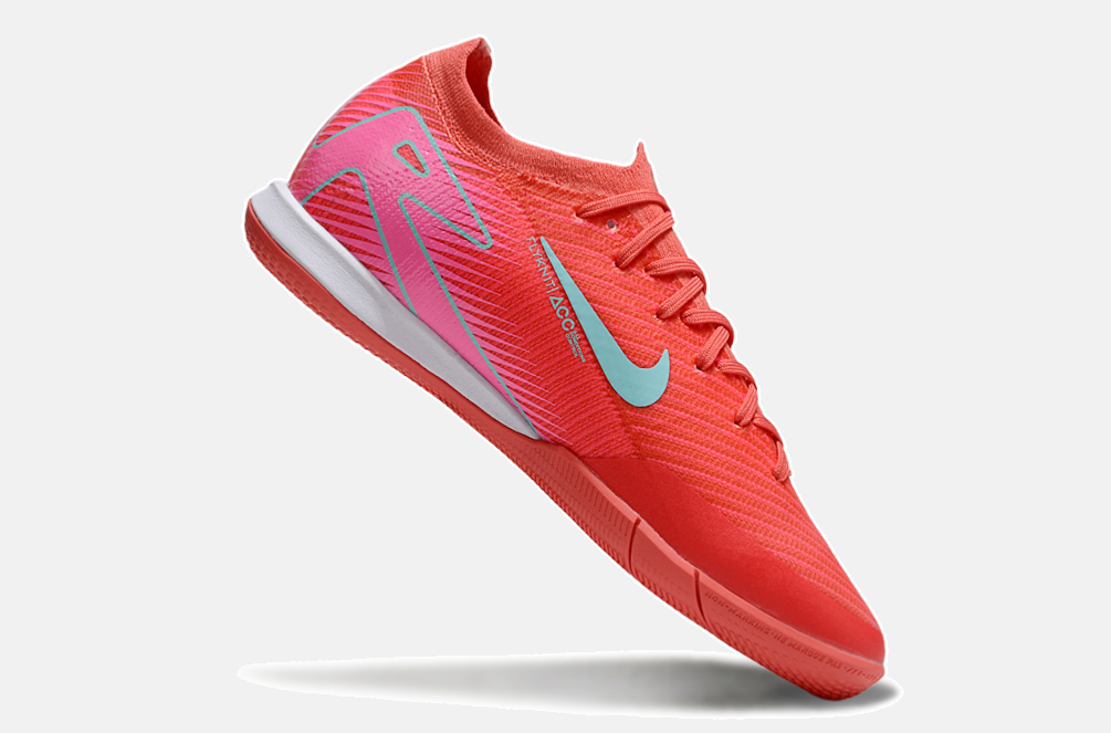 Chuteira Futsal Nike Mercurial Air Zoom Vapor 16 IC - Vermelha e Azul - imagem 6