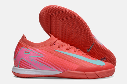 Chuteira Futsal Nike Mercurial Air Zoom Vapor 16 IC - Vermelha e Azul - imagem 8