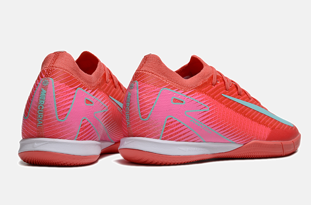Chuteira Futsal Nike Mercurial Air Zoom Vapor 16 IC - Vermelha e Azul - imagem 7