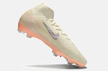 Chuteira Nike Air Zoom Mercurial Superfly 10 Edição Especial Elite FG - Branca e Salmão - imagem 6