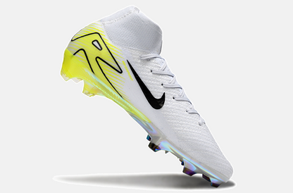 Chuteira Nike Air Zoom Mercurial Superfly 10 Elite FG - Branca e Verde Clara - imagem 6