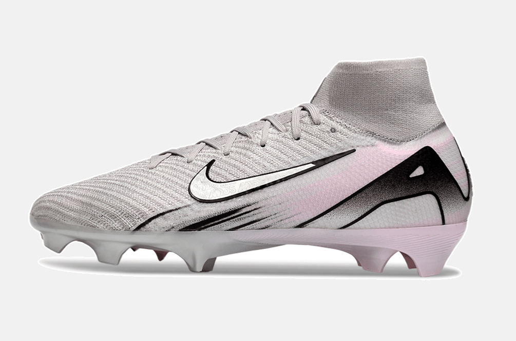 Chuteira Nike Air Zoom Mercurial Superfly 10 Elite FG - Cinza, Prata e Rosa - Tevo Sports SPORT*