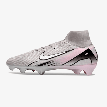 Chuteira Nike Air Zoom Mercurial Superfly 10 Elite FG - Cinza, Prata e Rosa - Tevo Sports SPORT*