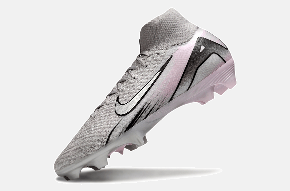 Chuteira Nike Air Zoom Mercurial Superfly 10 Elite FG - Cinza, Prata e Rosa - Tevo Sports SPORT*