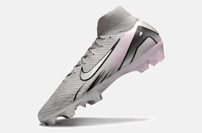 Chuteira Nike Air Zoom Mercurial Superfly 10 Elite FG - Cinza, Prata e Rosa - Tevo Sports SPORT*