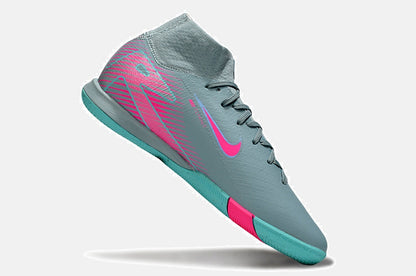 Chuteira Nike Air Zoom Mercurial Superfly 10 Elite  IC - Azul e Rosa - imagem 6