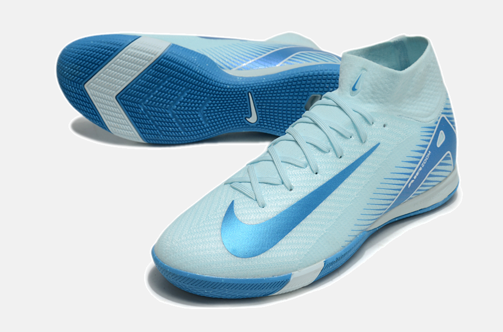 Chuteira Nike Air Zoom Mercurial Superfly 10 Elite  IC - Azul - detalhe
