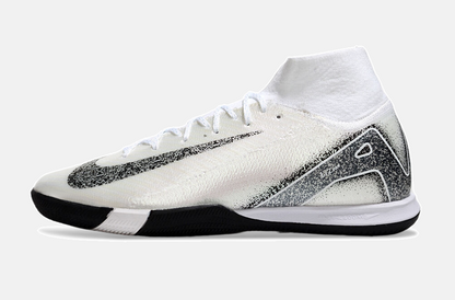 Chuteira Nike Air Zoom Mercurial Superfly 10 Elite  IC - Branca e Prata - imagem 4