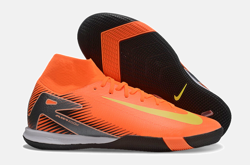 Chuteira Nike Air Zoom Mercurial Superfly 10 Elite  IC - Laranja - imagem 8
