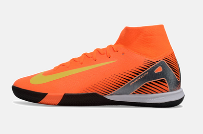 Chuteira Nike Air Zoom Mercurial Superfly 10 Elite  IC - Laranja - imagem 4