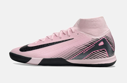 Chuteira Nike Air Zoom Mercurial Superfly 10 Elite  IC - Rosa, Cinza e Preta - imagem 4