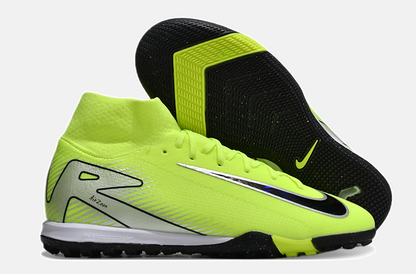 Chuteira Nike Air Zoom Mercurial Superfly 10 Elite  IC - Verde, Prata e Preta - imagem 8